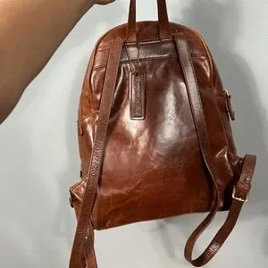 G.H. Bass & Co. Dark Brown Leather Backpack il_1080xN.5414158111_iiac.jpg main image 4